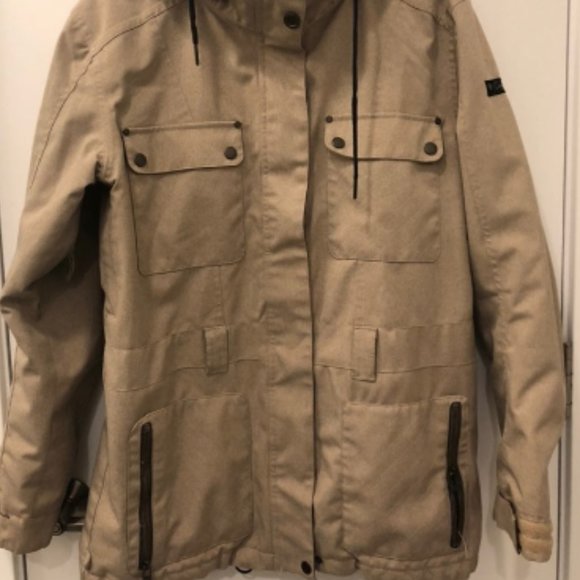 Ride Snowboards Jacket Sz S Utility Secret Cappel - Picture 8 of 9